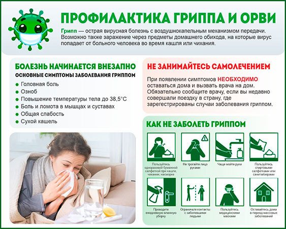 Профилактика гриппа и ОРВИ